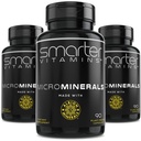 (3 병) Albion® 6 Essential Trace Bisglycinate Minerals, Manganese, Boron, Chromium, Selenium, Molybdenum 보충교재 90 식물 기초 채식주의자 캡슐에서 15mg 아연 글리세라이드