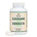 글루코사민 Chondroitin 세 배 힘 (1,500mg 글루코사민 황산염, 1,200mg Chondroitin) 180 정제, 2 달 공급 (참조 지원 보충교재) 글루텐 자유로운, 두 배 나무에 의하여 비 GMO