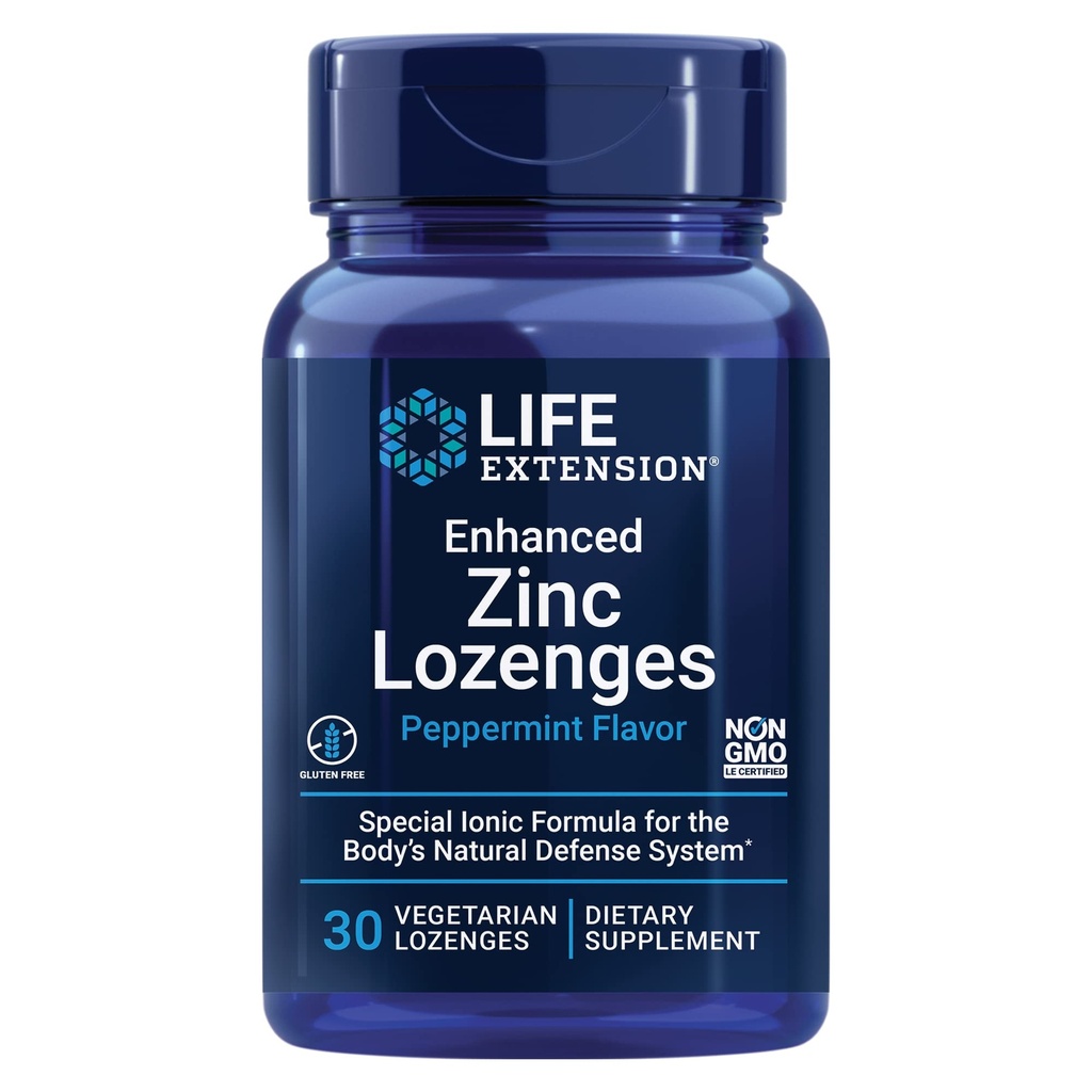 수명 연장은 아연 Lozenges, 아연 아세테이트, 최선 면역 지원, 강한 면역성 응답, Ionic 아연, 비 GMO, 글루텐 자유로운, 채식주의자, 30 lozenges를 강화했습니다