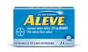 Naproxen 나트륨, 220mg (NSAID) 고통 Reliever/Fever 흡진기, 24 조사, 파랑을 가진 Aleve 정제