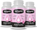 Lactastic® 완벽한 시작 번들 - 높은 Potency Organic Lactation 보충제 - Milkology, Milkcraft & Milk Bliss - 210 Vegan 캡슐
