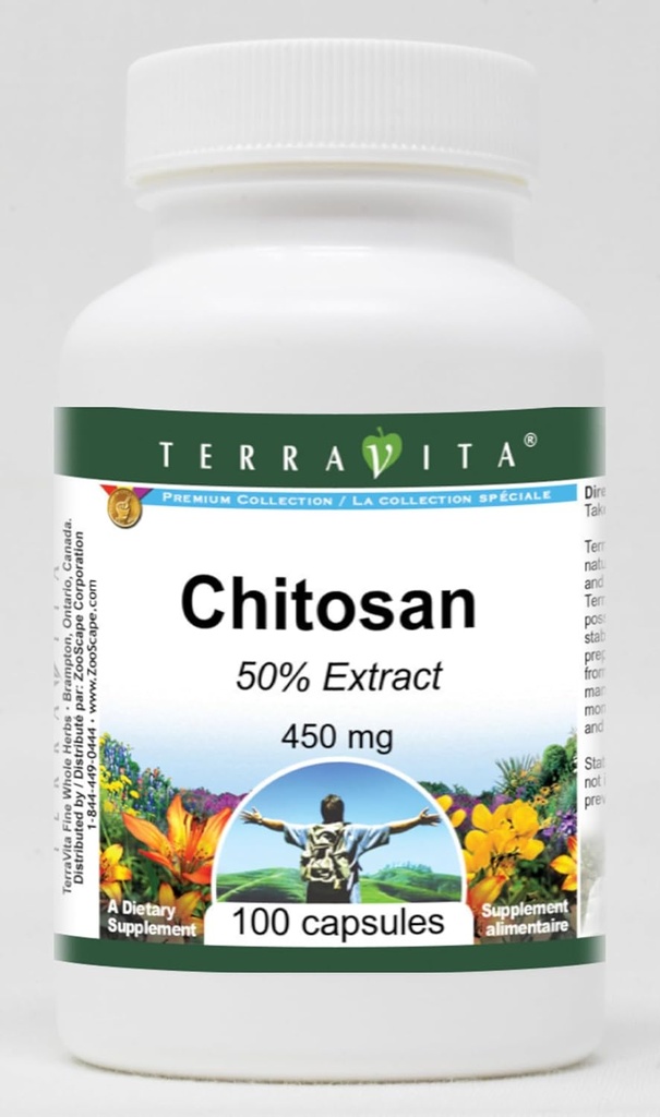 Chitosan 50% - 450 mg (100 캡슐, ZIN: 519711)