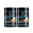 FXSUPPS Catalyft Pre-Workout Powder Drink for Men & Women, Sonic Boom | Creatine & Beta-Alanine과의 다이어트 보충 교재 | 에너지 펌프, 근육 이익 및 초점, 40 서빙 (2 팩)
