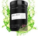 프로젝트 #1 AMP-NOX: Non-Stim Pre Workout Powder - Boost Focus, Pump, & Energy - Caffeine 무료 Protein Drink with Amino Acids for Men & Women - Gummy Bear flavor - 40 서빙