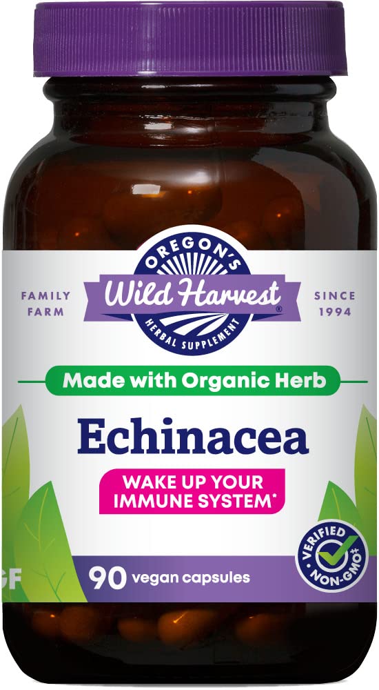 Oregon의 Wild Harvest Echinacea 유기 초본 보충교재, 90의 조사