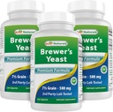 제일 자연적인, 맥주 효모, 비타민 B1, 비타민 B2, 1000 mg 240 정제를 가진 7-1/2 곡물 (240의 조사 3))