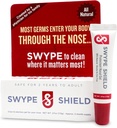 Swype Shield Airborne 입자 및 Allergen Blocker Nasal Gel - Airplane Travel 용 Pollen Allergy Sufferers 용 약 무료 - (Unscented) 튜브 당 180 개 이상의 응용 프로그램 (0.27 온스, 7.5g 팩 1)