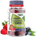 혼합 된 베리 맛 프리 바이오 틱 섬유 Gummies - Gut Cleansing 및 Constipation Relief를 통해 소화 시스템을 지원 - 체중 감량 계획과 함께 도움 - 훌륭한 타스팅과 삼키기 쉬운