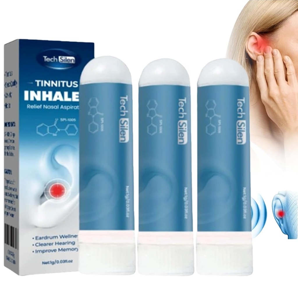Tinnitus, Techsilen Tinnitus Inhaler, Tinnitus Inhaler, Ringing Ears, Echoease Tinnitus Inhaler (3 개)에 대한 텍스타일