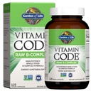 생명 비타민 B 복합체의 정원, 120 Vegan 캡슐, B6, Folate & B12, Methylcobalamin Plus Probiotics로 에너지 및 대사를위한 높은 효능 비타민