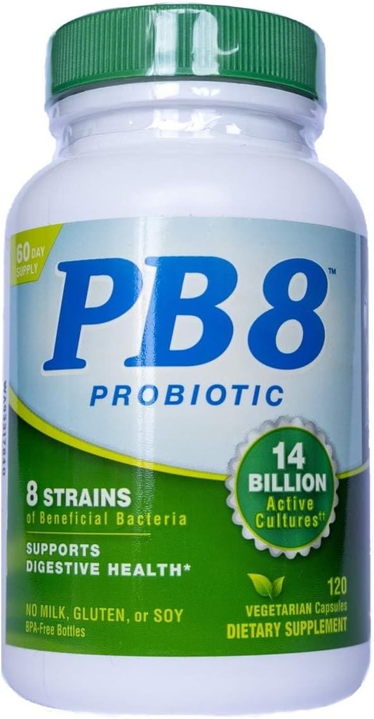 PB 8 8 Strains 프로바이오틱스, 120 CT
