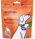 Protexin Daily Care Gut+ Immunity | 60 개 Chews, 터키, 크랜베리 맛 개 보충교재 | 개, 개 Postbiotics를 위한 프로바이오틱스