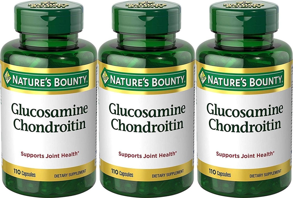 Nature's Bounty Glucosamine Chondroitin Complex, 110 개 (포장 3)