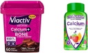 Viactiv 칼슘 Chews 60 조사 & vitafusion 칼슘 거미 비타민 100개 조사 - 뼈 & 이 지원을 위한 칼슘 보충교재