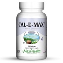 Maxi Health Cal-D-Max - 칼슘 시트레이트 - 비타민 D3 - 뼈 지원 - 120 캡슐 - 코셔