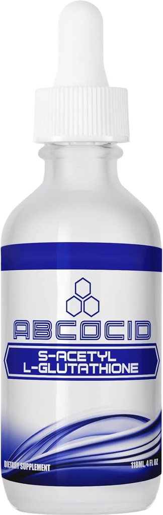 S-Acetyl L-Glutathione 95 mg, 4 Oz 액체, 240 서빙, 미국에서 만든, 빠른 흡수, 품질 Potent 재료, 비 GMO, GMP 인증, Cruelty-Free 제품