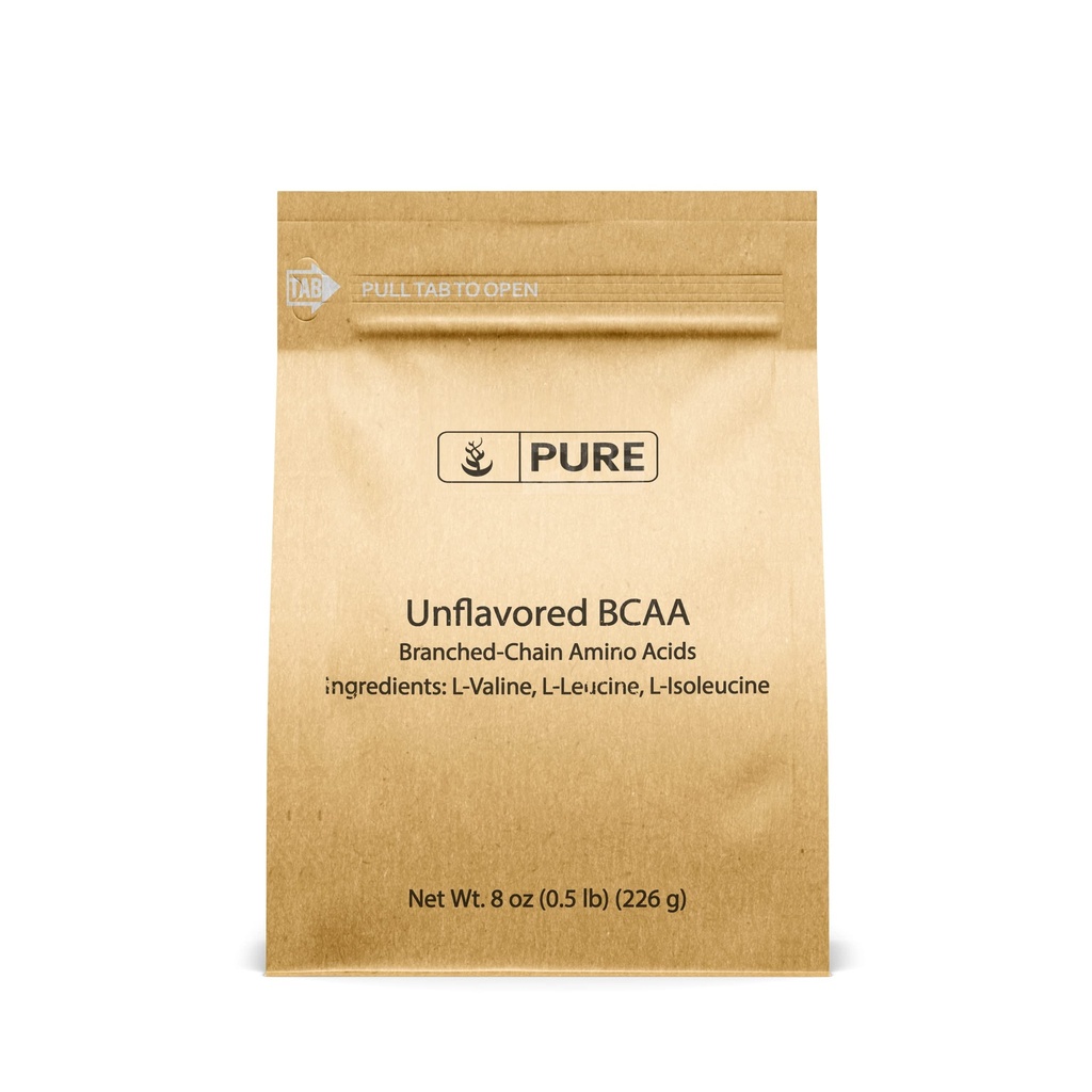 순수한 본래 성분 Unflavored 즉시화된 BCAA (8oz) 분말, 분지된 사슬 정유 아미노산, 보충교재