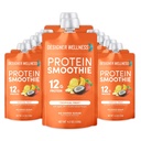디자이너 Wellness Protein Smoothie, Real Fruit, 12g Protein, Low Carb, Zero는 설탕, 글루텐 프리, 비 GMO, 인공 색소 또는 향료, 열대성, 12 카운트를 추가했습니다.