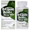 Genceutic Naturals R-Lipoic Acid Dietary Supplement | 채식주의 | Vegan | 글루텐 프리 | 비 GMO | 300mg (60 캡슐) | 싱글 카운트