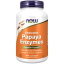 지금 음식 보충교재, 민트와 클로로필, 소화 지원*, 360 Chewable Lozenges를 가진 Papaya 효소