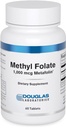 Douglas Laboratories 메틸 Folate L-5-MTHF - 1,000 mcg Metafolin - 비타민 B Folate - Homocysteine Metabolism & 태아 개발 * 지원 - 비 GMO - 60 정제