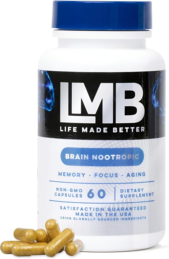 기억을 위한 빠른 행동 Nootropics 두뇌 지원 보충교재 - 우리의 강력한 두뇌 기억 보충교재를 가진 Cognitive 기능 그리고 정신적인 명확성을 개량하십시오 - Mental 초점, 기억 및 농도를 강화하십시오