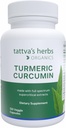 Tattva의 허브 심황 쿠르쿠민 500 mg, 산화 방지제 지원, 고급 흡수, 1 팩, 120 Veggie 캡슐에 대한 검은 후추와 심황 쿠르쿠민