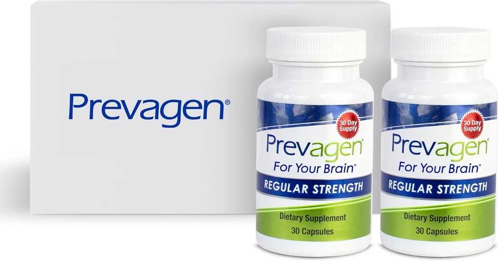 Prevagen 10mg의 30의 캡슐, 일정한 힘 30의 병 attractive와 쌓을 수 있는 Prevagen 저장 상자를 가진 Ct