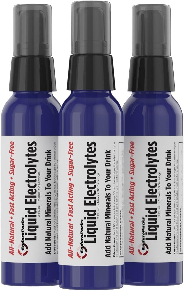 All-Natural Liquid Electrolytes - 슈가프리 | 제로 칼로리 - 3 팩 (90 인분)