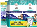 GuruNanda Hydramate Hydration 지원 음료 혼합 - 탈수, 운동 및 에너지를위한 전해질 분말 패킷 - 추가 감미료, 비 GMO, 천연 레몬 라임 풍미 - 24 개 (각 0.56 oz)