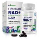 900 mg Liposomal NAD + Trans Resveratrol 300 mg를 가진 보충교재는, NMN의 우량한 흡수를, 진실한 NAD 플러스 보충을 대체합니다 DNA 수선과 부스트 NAD+의 노후화 방위, 에너지, 장수, 60 Softgels를 대체합니다