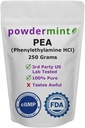 베타 Phenylethylamine HCl (Pea) 분말 - 계류, 에너지 (250 그램)