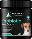 개를위한 건강한 Bite Probiotic - Diarrhea, Gut Health 및 Itching, 6 다른 Bacterias, Dog Probiotic Chews를위한 개 probiotic - 개를위한 Prebiotic - 미국 - 120 조사
