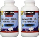 Kirkland Signature Glucosamine MSM, 375 정제 (2 팩)
