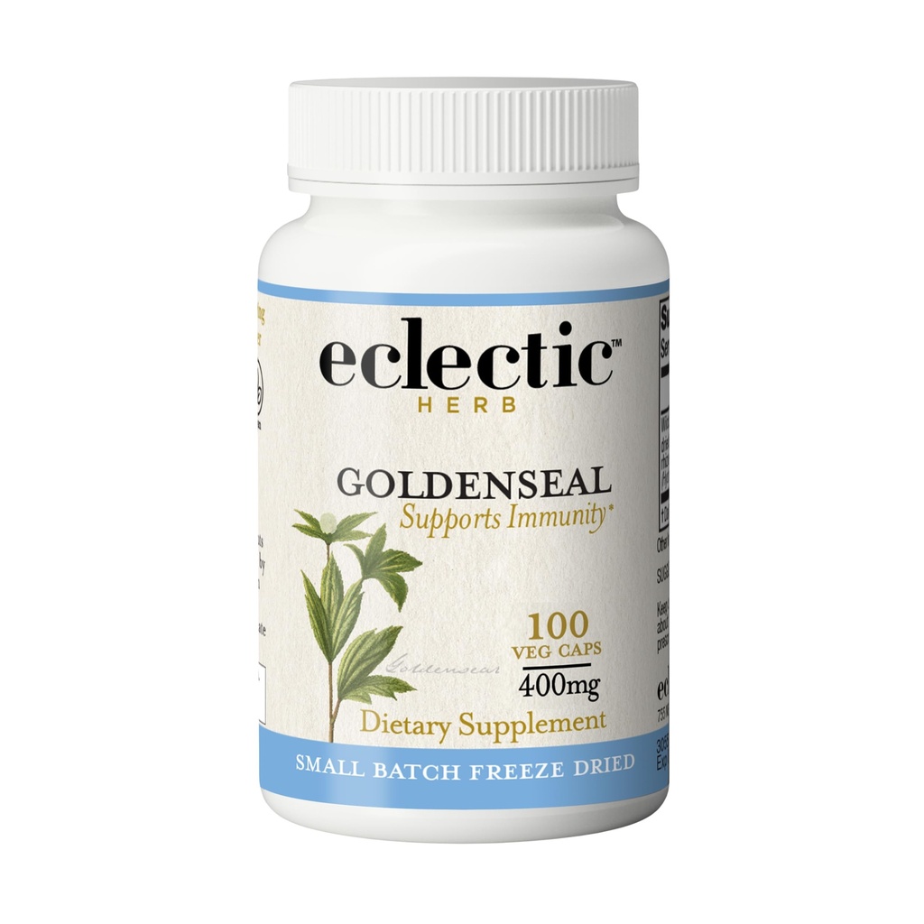 Eclectic Institute 익지않는 동결 건조된 황금 캡슐 | 100 CT