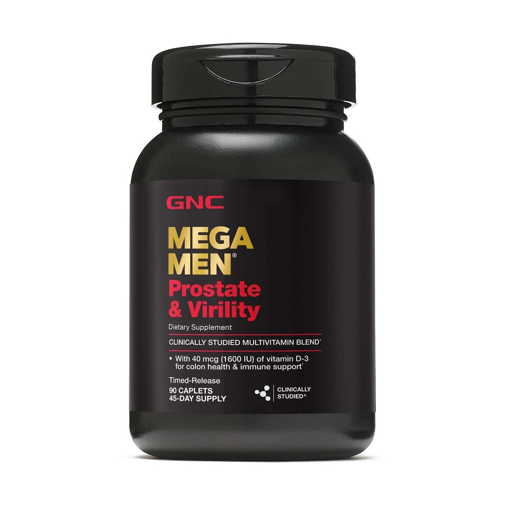 GNC 메가 남자 전립선과 Virility Multivitamin는, 최선 성 건강 및 전립선 건강을, 90 조사 지원합니다