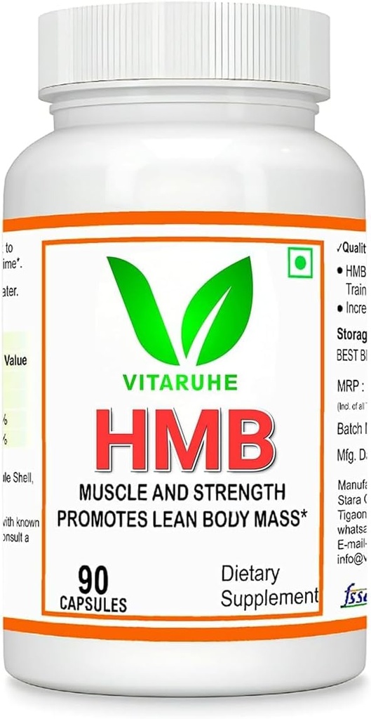 일반 Senta HMB 보충 1000mg. 근육 성장, Retention & Lean 근육 질량 지원 | 보디 빌딩 90 캡슐을 위한 빠른 운동 회복