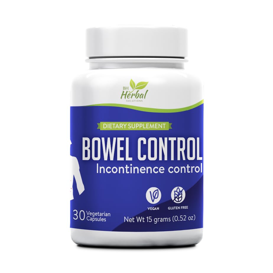 Bowel Incontinence 지원 보충교재 - 통제 누설 Bowel - 감소 Bowel Incontinence 에피소드의 빈도와 Severity - 100% 자연적인 초본 보충교재