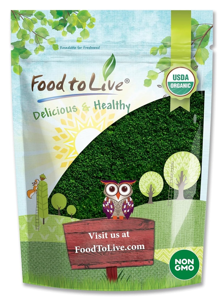 살아있는 유기 조류 분말 혼합에 음식, 4 파운드 – Spirulina와 Chlorella 50/50 혼합, Non-GMO, Chlorophyll, Raw, Pure, Vegan Superfood, Bulk, Great for Smoothies, Good Source of Protein