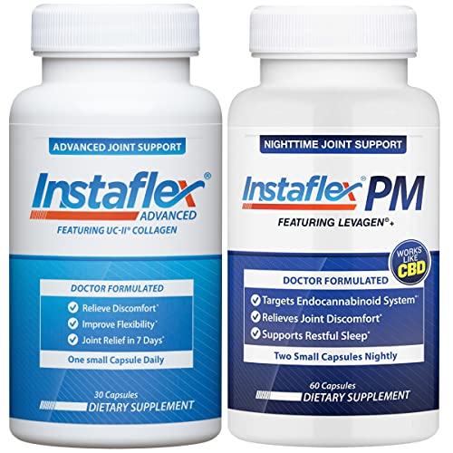 Instaflex 고급 관절 지원 및 PM 야간 관절 및 수면 지원