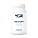 Vital Nutrients Resveratrol | Ultra High Potency Antioxidant | 심혈관 및 세포 건강 지원을위한 트랜스 Resveratrol * Vegan Supplement | 글루텐, 낙농장 및 콩 무료 | 비 GMO | 60 캡슐