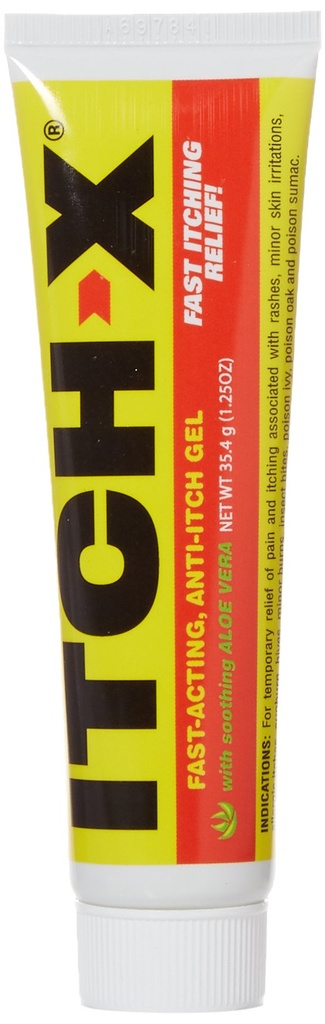 Itch-x 빠른 정립 반대로 tch 젤, 1.25 Oz