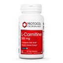생명 균형 L 카르니틴 500mg - 세포 에너지 대사 - 운동 성과, 회복 - 60 Veg 모자를 위한 PROTOCOL