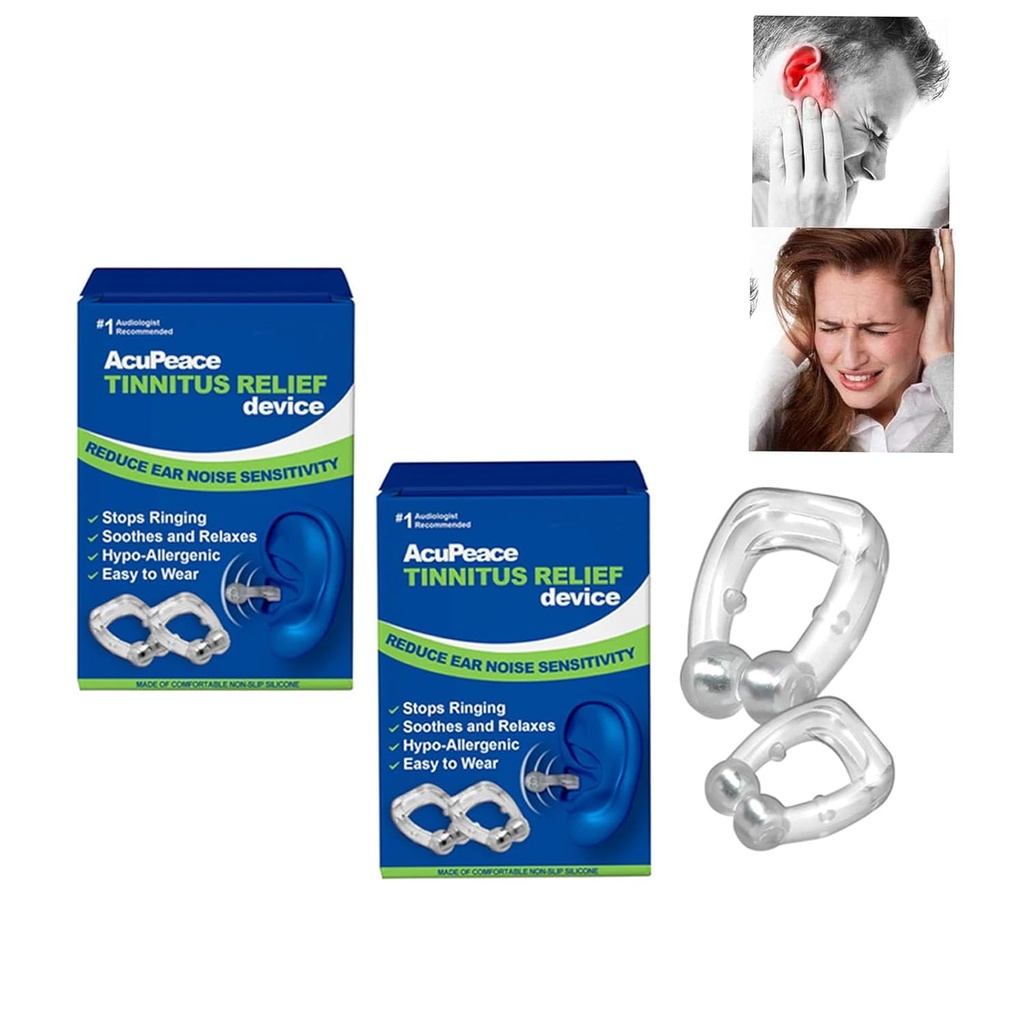 일반적인 귀 Popper 귀 기복 장치, 귀 압력 기복 장치, 반지 귀 (2pairs)를 위한 Tinnitus 기복