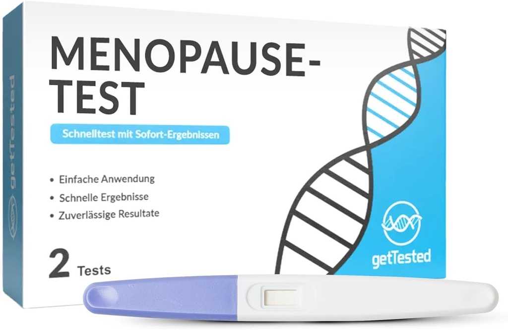 GetTested at-Home Menopause 시험 장비 – 개인, 급속한 Perimenopause 시험 & Menopause 단계 지시자 – 여성을 위한 가정에 편리한, 믿을 수 있는 전 Menopause 시험 장비