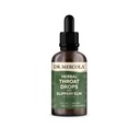 Mercola Herbal Throat Drops with Slippery Elm Dietary Supplement, 자연 풍미, 30 서빙, 2 fl oz (60 mL), GMO Free, 글루텐 무료, Soy Free