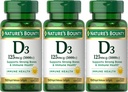 성격 Bounty 비타민 D3 125 mcg-5000 IU Softgels의 최대 힘 150 ea (3의 팩)