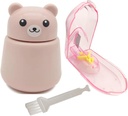 CoaGu 곰 알약 쇄석기 & 쪼개는 도구 장비 - 알약/태블릿을 위한 BPA 자유로운 결합, FDA 고분고분한 정밀한 분말, 간호 가정 & 여행