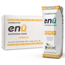ENU Nutrition Shakes - 20g Protein | 400 칼로리 - 체중 감량을위한 식사 교체 (Vanilla, 24 팩)