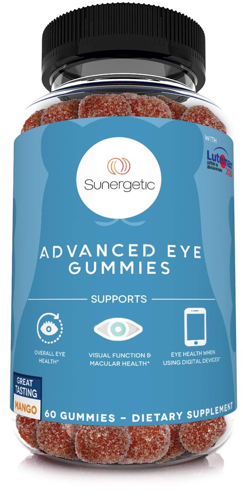 프리미엄 아이 지원 Gummies–Lutein Gummies와 Zeaxanthin 지원 전체 눈 건강, 비전 & Macular Health–Clinically Studied Lutein & Zeaxanthin Gummies 와 Lutemax 2020-60 눈 Gummies